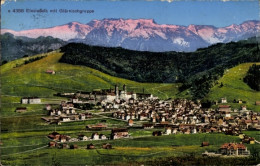CPA Einsiedeln Kanton Schwyz Schweiz, Mit Der Glärnischgruppe - Altri & Non Classificati
