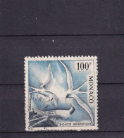 Monaco P.A. N°55, 100f, Dentelé 11, Oblitéré - Poste Aérienne