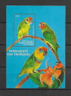 Congo 2000 Birds - Parrots MS #2 MNH - Ungebraucht