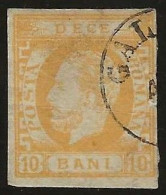 Roumanie    .  Y&T   .   27 (2 Scans)   .    '71-'72   .    O    .    Oblitéré - 1858-1880 Moldavië & Prinsdom