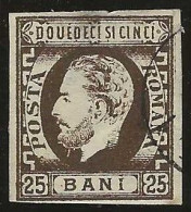 Roumanie    .  Y&T   .   30 (2 Scans)   .    '71-'72    .    O     .  Oblitéré - 1858-1880 Moldavië & Prinsdom