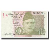 Billet, Pakistan, 10 Rupees, 2011, KM:45d, NEUF - Pakistan
