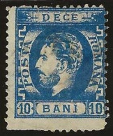 Roumanie    .  Y&T   .   34 (2 Scans)    .   1872   .    O     .  Oblitéré - 1858-1880 Moldavië & Prinsdom