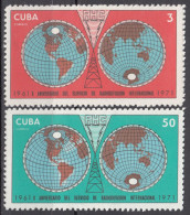 CUBA 1971, 10 Years The CUBAN RADIO Around The WORLD, COMPLETE MNH SERIES With GOOD QUALITY, *** - Nuovi
