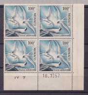 Monaco P.A. N°66, 100f, Dentelé 13, Coin Daté, Neuf, TBE - Poste Aérienne