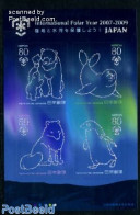 Japan 2009 Int. Polar Year S/s S-a, Mint NH, Nature - Science - Various - Bears - Dogs - Penguins - Sea Mammals - The .. - Ongebruikt