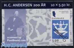 Denmark 2005 H.C. Andersen Booklet, Mint NH, Stamp Booklets - Art - Fairytales - Nuovi