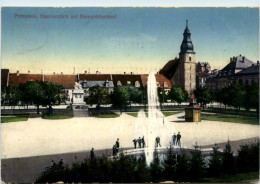 Pirmasens, Exerzierplatz Mit Bismarckdenkmal - Pirmasens