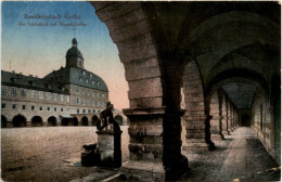 Gotha, Der Schlosshof Mit Wandelhallen - Gotha