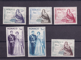 Monaco P.A. Série N°73 à 78, Neufs, TBE - Luchtpost