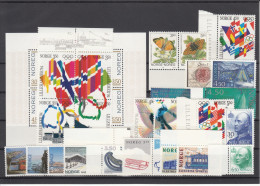 Norway 1994 - Full Year MNH ** - Annate Complete