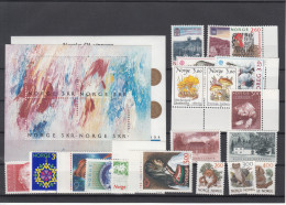 Norway 1989 - Full Year MNH ** - Annate Complete