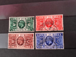 Grande-Bretagne YT 201-202-203-204 Oblitéré - Used Stamps