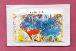 Bustina Di Zucchero Piena, Full Sugar Pack- Caffé D'arte- Packed By Euro Caffé Srl Chiusavecchia -IM- - Sugars