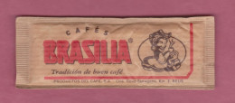 Bustina Piena Di Zucchero Di Canna. Cane Sugar Pack Full- Horoscope Aries. Cafes Brasilia- Productos Del Café, Tarragona - Suiker
