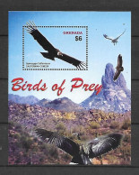Grenada 2005 Birds Of Prey MS MNH - Adler & Greifvögel