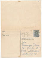 Österreich Austria Mi.P409 Ganzsache Postal Stationery With Reply Card Used 1967 RARE !! - Postcards