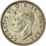 Monnaie, Grande-Bretagne, George VI, Shilling, 1939, TB+, Argent, KM:854 - I. 1 Shilling