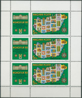 Ungarn 1982 AGROFILA Gödöllö Landwirtschaft Kleinbg. 3575 A K Postfr. (C92840) - Blocks & Sheetlets