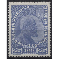Liechtenstein 1916 3 Yb Postfrisch Geprüft Mit Fotoattest - Unused Stamps