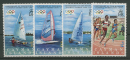 Cayman-Islands 1996 100 Jahre Olympia Neuzeit Segeln Laufen 752/55 Postfrisch - Kaaiman Eilanden