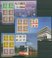 Hongkong 1997 Vergangenheit Und Gegenwart Block 49/51 Postfrisch (C29313) - Blocks & Kleinbögen