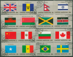 UNO New York 1983 Flaggen Der Mitgliedsstaaten 422/37 Gestempelt - Usati