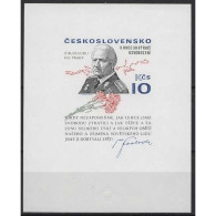 Tschechoslowakei 1975 80.Geburtstag Ludvik Svoboda Block 31B Postfrisch (C91806) - Blocks & Sheetlets