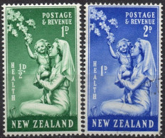 NEW ZEALAND/1949/MNH/SC#B34-B35/ SEMI POSTAL STAMP/ NURSE AND CHILD / FULL SET - Nuovi