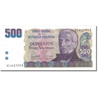 Billet, Argentine, 500 Pesos Argentinos, UNDATED (1984), KM:316a, SUP - Argentinië