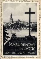CPA Ełk Lyck Masuren Ostpreußen, Masurentag 1936 - Ostpreussen