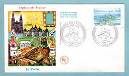 FDC France 1976 - Série Régions - Centre - YT 1863 - 45 Orléans - 1970-1979