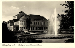 CPA Kaliningrad Königsberg Ostpreußen, Anlagen Am Schauspielhaus, Fontäne - Ostpreussen
