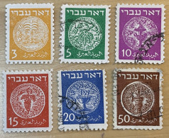 ISRAEL  - (0) - 1948 -   #  1/6 - Used Stamps (without Tabs)