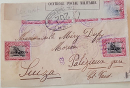 O) 1922 GUATEMALA, CONTROLE POSTAL MILITAIRE, STATUE OF JUSTO  RUFINO BARRIOS, 25 Centavos On 2 Centavos OVERPRINTED, CI - Guatemala