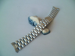 Vintage Stainless Steel Watch Band Bracelet Lug 20mm (#52)  BRAND NEW ! - Horloge: Zakhorloge