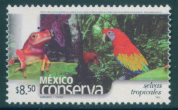 MEXICO 2002 $8.50 JUNGLES 1st. Issue Perf. 14 Thin Paper Mint NH Unmounted - Mexico