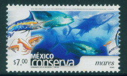 MEXICO $7 SEAS (Oceans) Defin. Series 2005 Issue (ROMO Printing) Mint NH Unmounted, Scarce Ptg. - Mexico