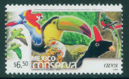 MEXICO $6.50 BIRDS Defin. Series 2005 Issue (ROMO Printing) Scott 2397 Mint NH Unmounted, Rather Scarce - Mexico