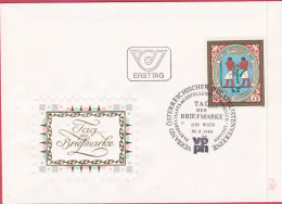 Ö 1984- FDC - Mi:1797 (4) , Tag Der Briefmarke 1984 - Briefbote , SST 1150 Wien - Cartas Máxima