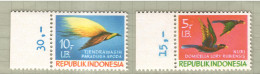 West Irian 1970, Bird, Birds, 2v, MNH** - Parrots