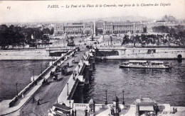 75 - PARIS 07 - Le Pont Et La Place De La Concorde - Vue Prise De La Chambre Des Députés - Arrondissement: 07