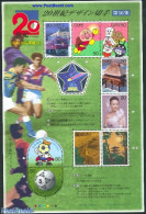 Japan 2000 20th Century (16) 10v M/s, Mint NH, Science - Sport - Transport - Football - Railways - Art - Children's Bo.. - Nuevos