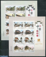 China People’s Republic 2013 Street Views, China 2 M/s, Mint NH, Various - Street Life - Art - Architecture - Unused Stamps