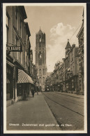 AK Utrecht, Zadelstraat Met Gezicht Op De Dom  - Utrecht