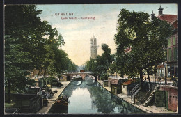 AK Utrecht, Oude Gracht, Geertebrug  - Utrecht