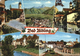 72424168 Bad Aibling Kirche Total Schwanenteich Kanal Strassenpartie Bad Aibling - Bad Aibling