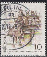 Berlin Poste Obl Yv:324 Mi:332 C.W. Allers Pferdeomnibus (Beau Cachet Rond) - Usati