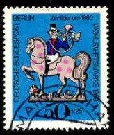 Berlin Poste Obl Yv:321 Mi:351 Wohlfahrtsmarke Zinnfigur Um 1860 (TB Cachet Rond) - Used Stamps