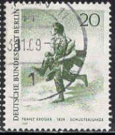 Berlin Poste Obl Yv:307 Mi:333 Franz Kruger Le Jeune Savetier (Beau Cachet Rond) - Usati